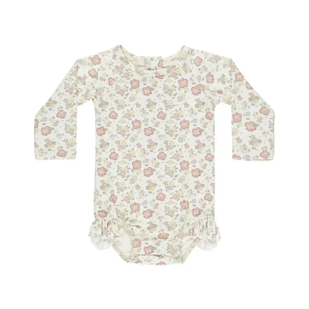 Quincy Mae Girls  Olivia Rashguard One-Piece